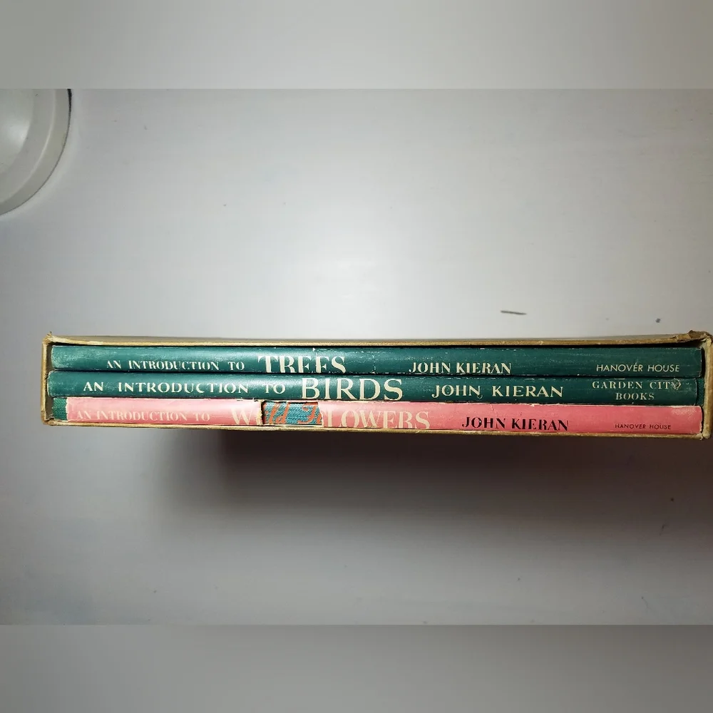 Rare 3 book set by John Kieran. An Intro to Nature. Birds, Wildflowers, Trees - Picture 9 of 11